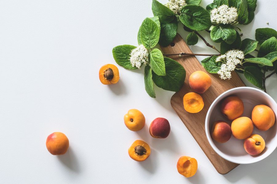 Peaches on Branch