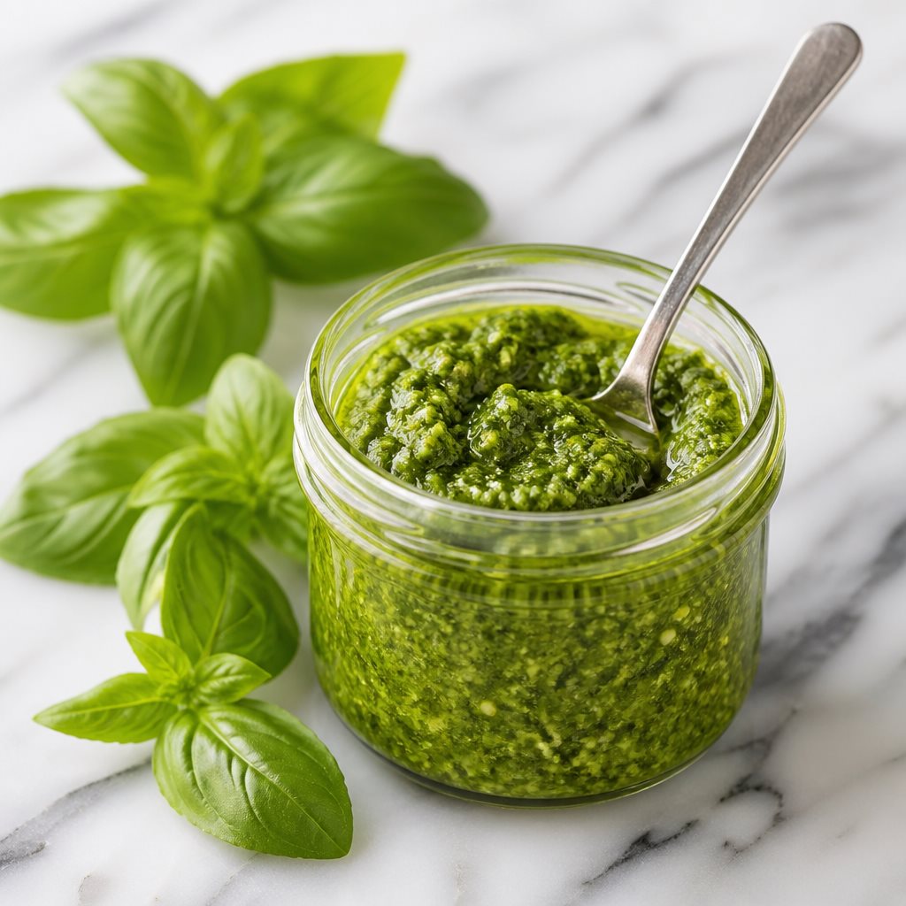 Pesto with Basil