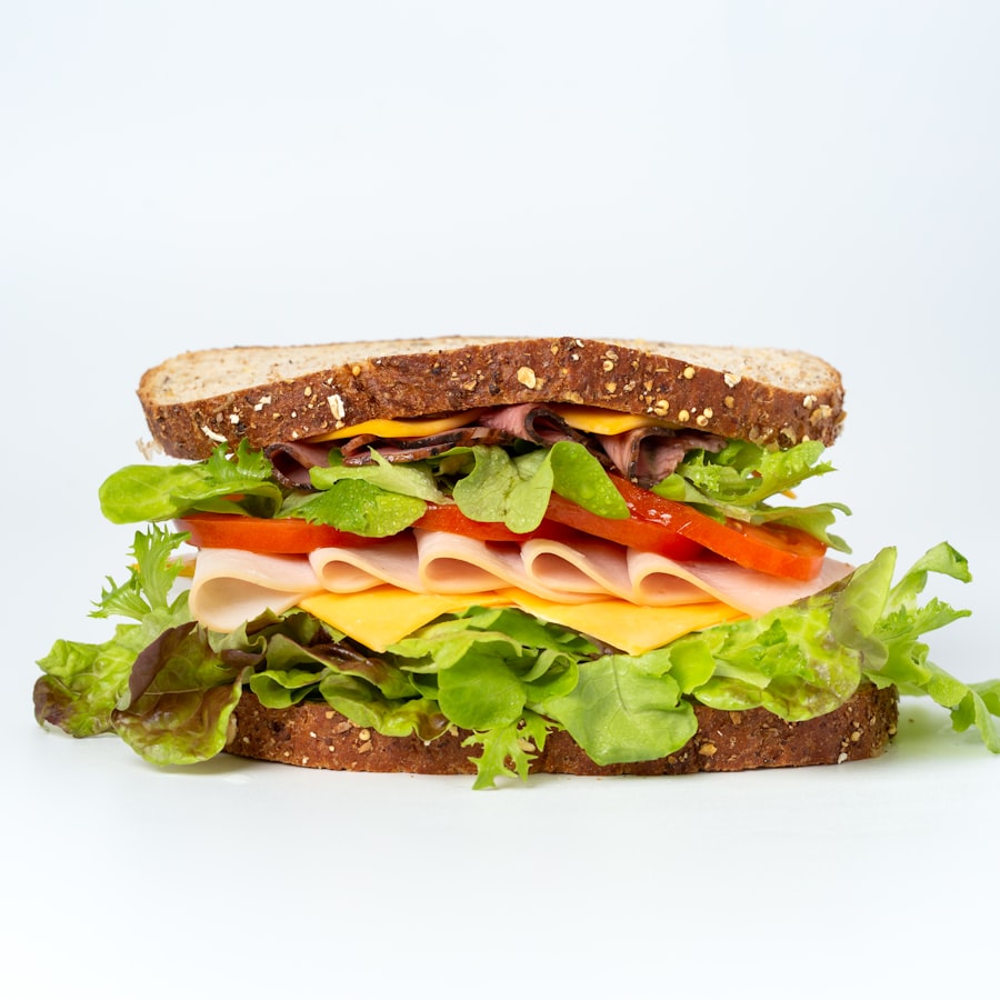 Sandwich with Salad